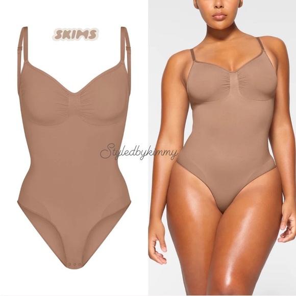 Skims Seamless Sculpt Brief Bodysuit S/M New - Picture 1 of 6